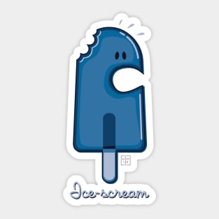 Ice Scream Sticker